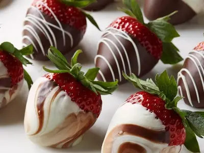 Making Chocolate Covered Strawberries in 5 Easy Steps