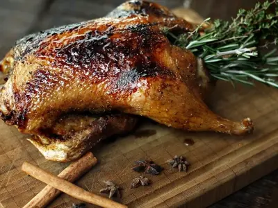 Grilled Whole Duck Recipe