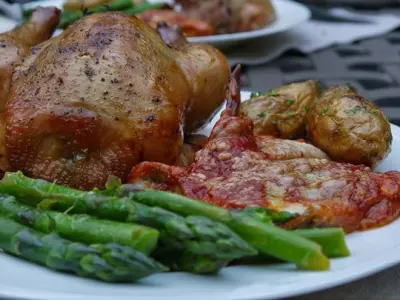Italian Stuffed Cornish Game Hen Recipe
