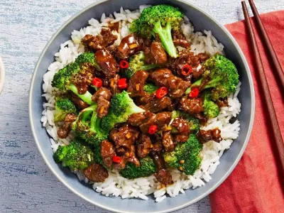 Teriyaki Beef and Greens Recipe
