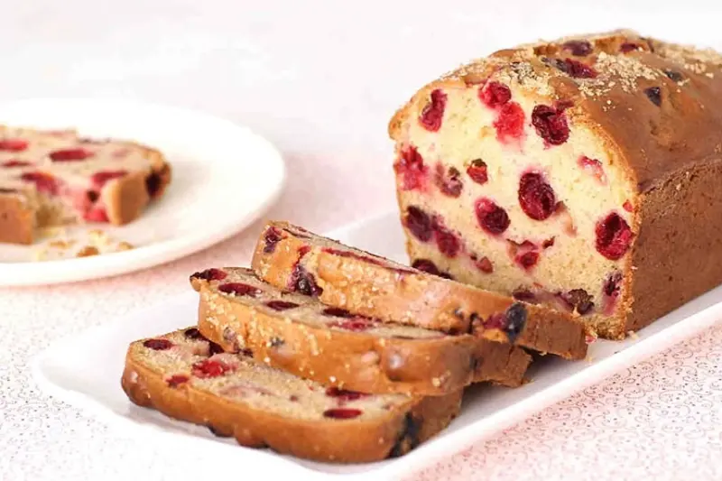 Christmas Cranberry Bread Recipe