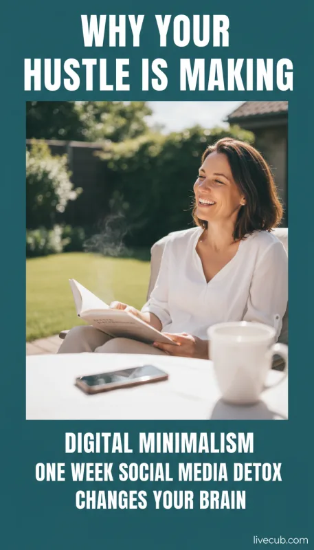 Digital Minimalism: How a One Week Social Media Detox Changes Your Brain