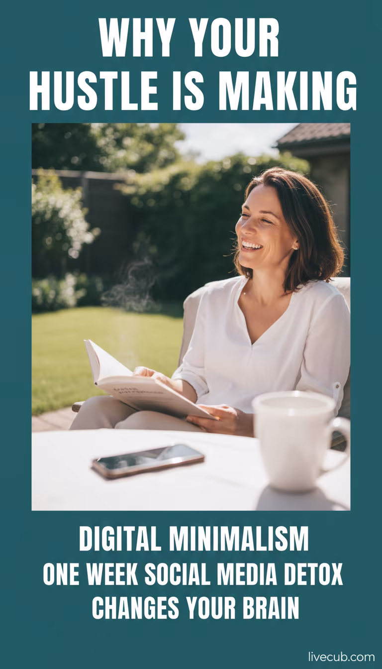 Digital Minimalism: How a One Week Social Media Detox Changes Your Brain