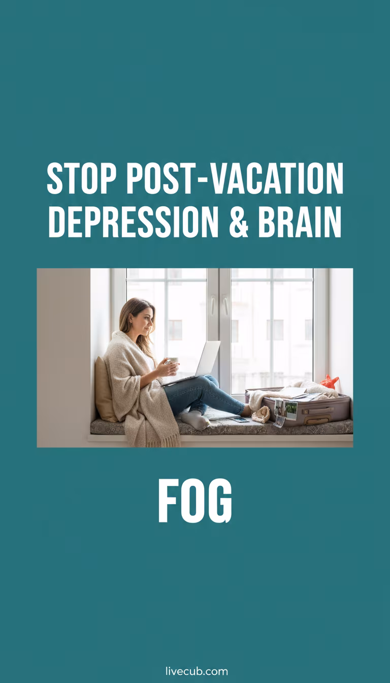 How to Deal With Post-Vacation Depression and Brain Fog