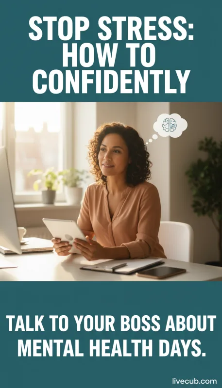 How to Talk to Your Boss About Mental Health Days