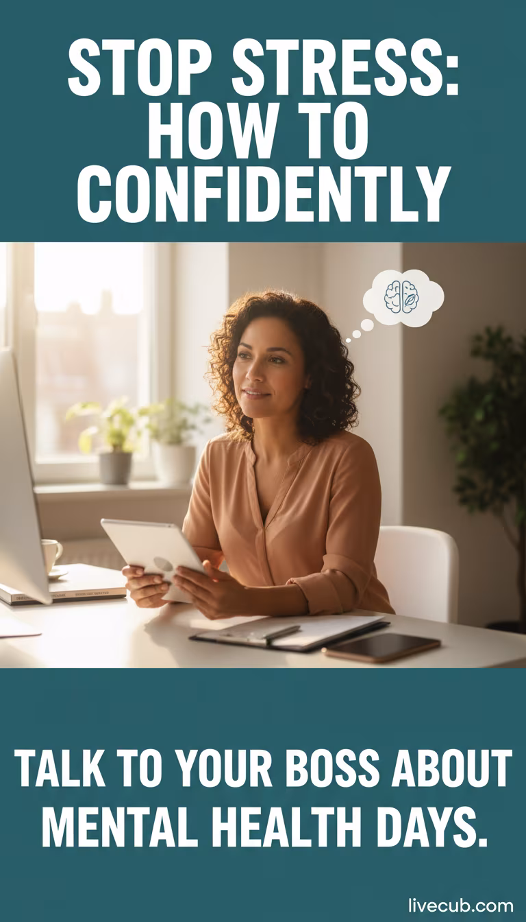 How to Talk to Your Boss About Mental Health Days