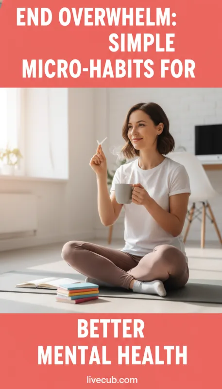 Micro-Habits for Better Mental Health When You’re Overwhelmed