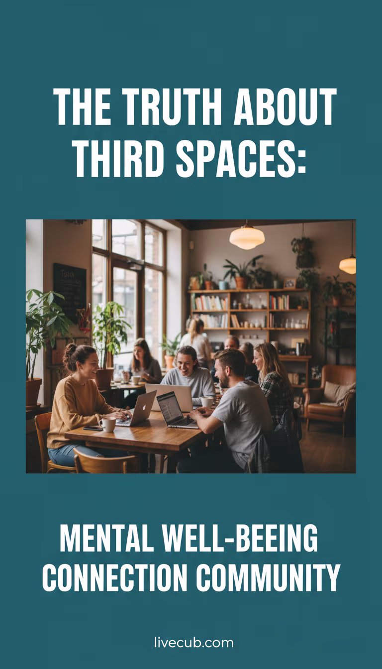 The Importance of Third Spaces for Mental Well-being