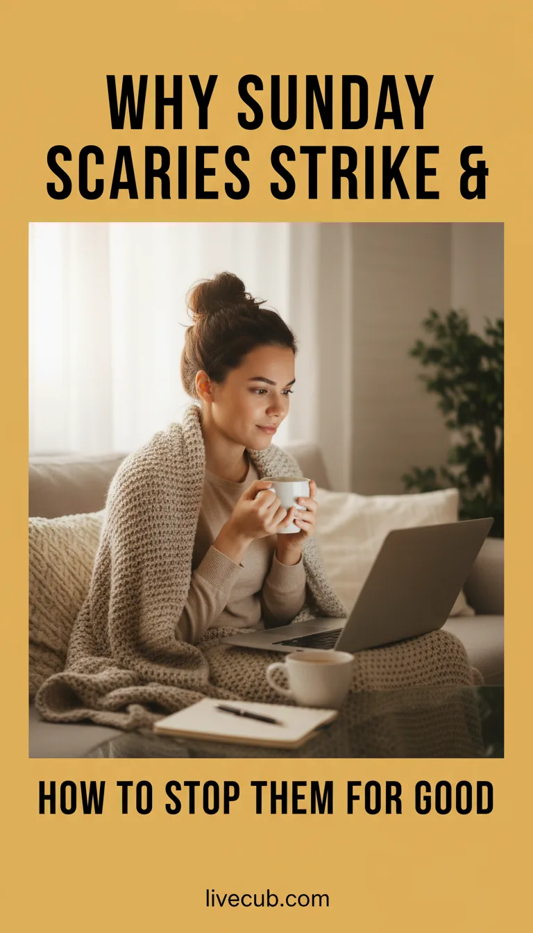 Why Sunday Scaries Happen and How to Stop Them for Good