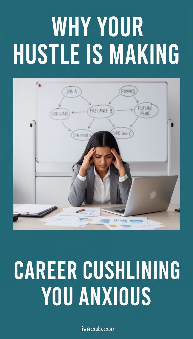 How to Manage Career Cushioning Anxiety in an Uncertain Job Market