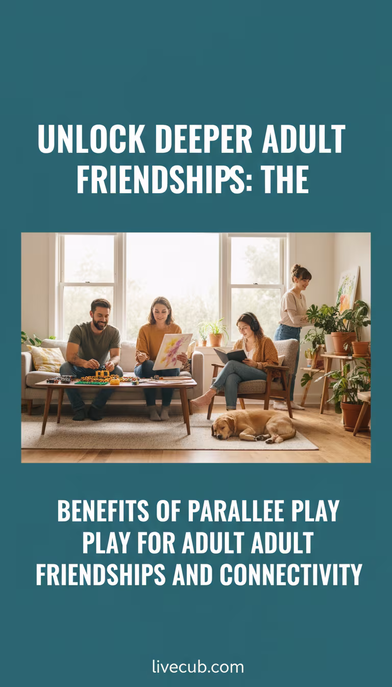 The Benefits of Parallel Play for Adult Friendships and Connectivity