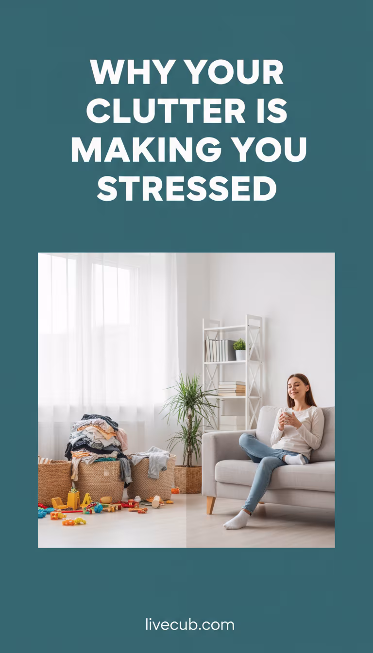 The Link Between Clutter and Cortisol: Why Minimalist Living Reduces Stress