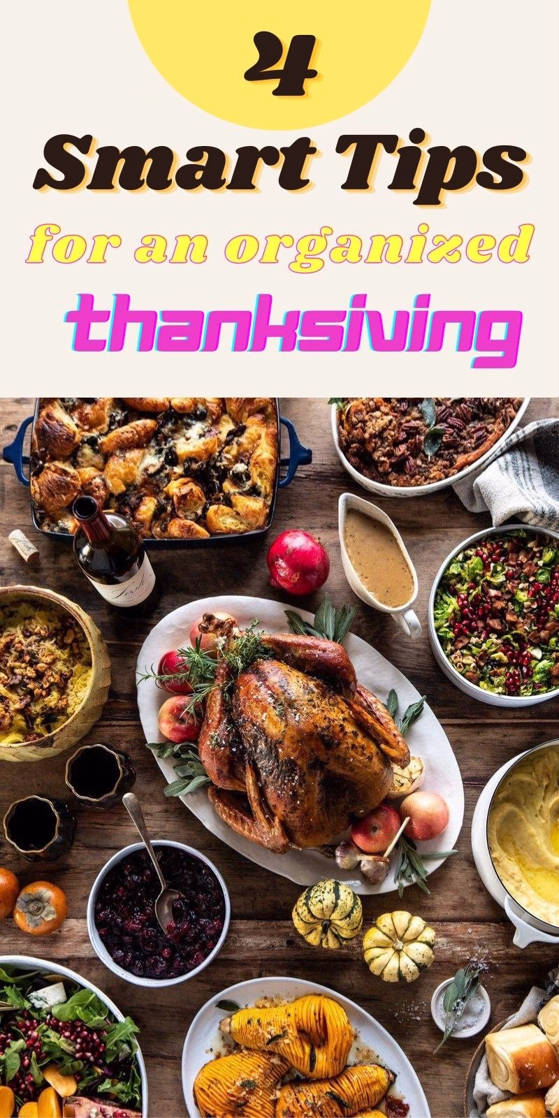 Organized Thanksgiving