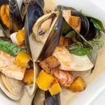 Pumpkin Cream With Clams Recipe 150X150
