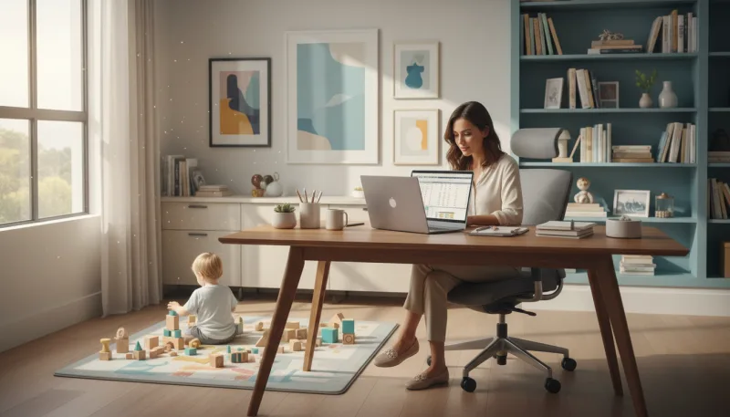 Work From Home With Kids: Productivity Tips