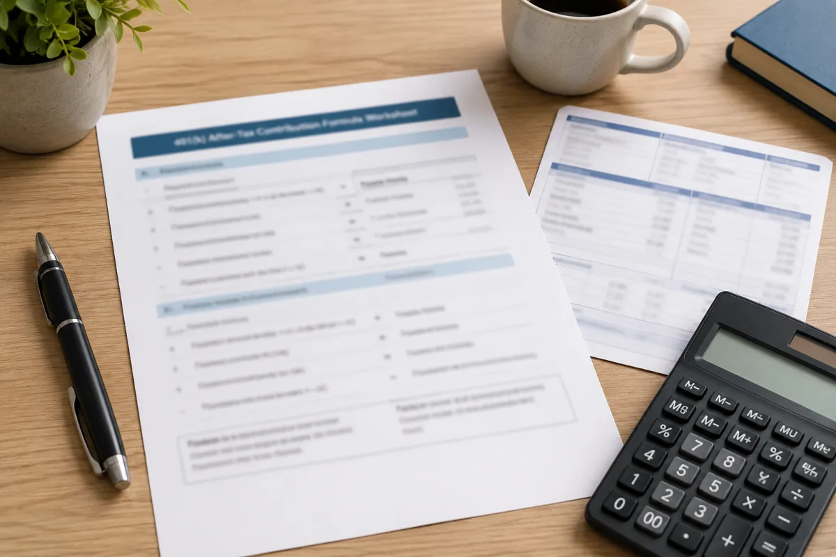 After-tax 401k formula notes