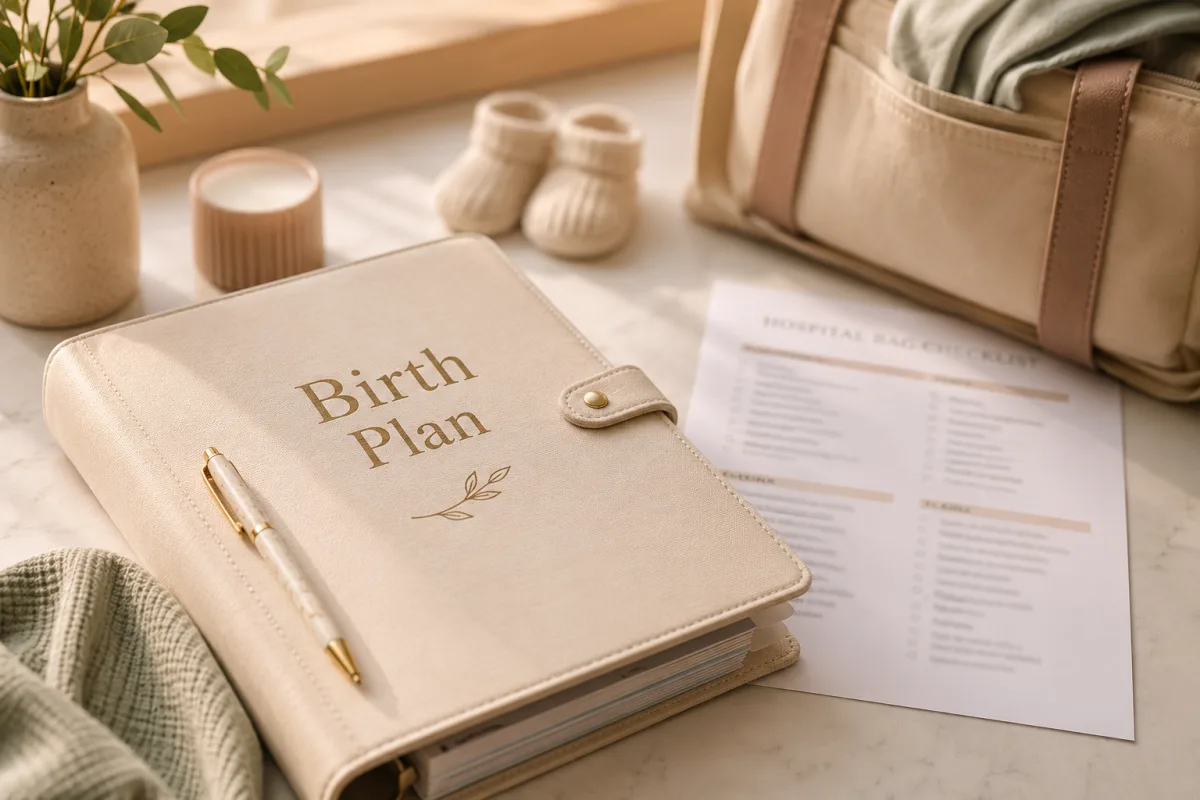 Advanced maternal age birth planning notes