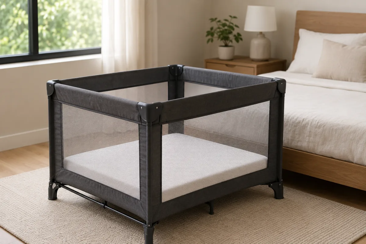 bare portable crib safe sleep