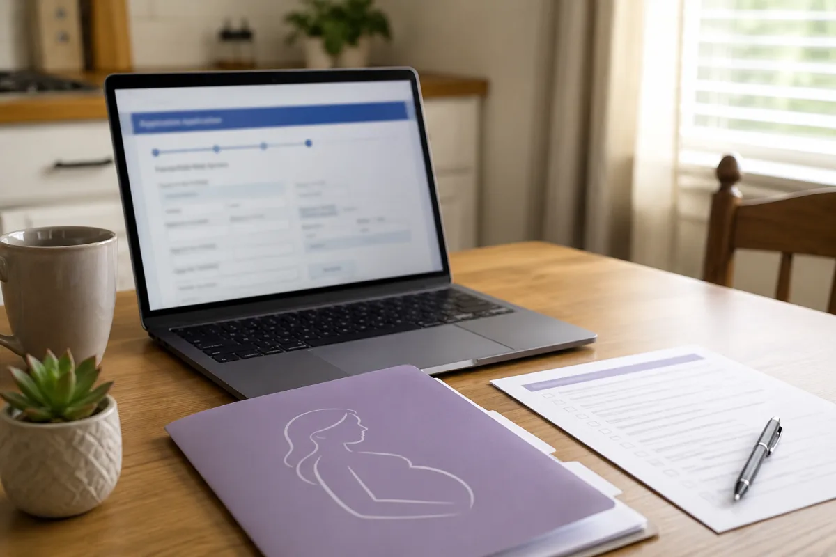 Pregnancy Medicaid application planning