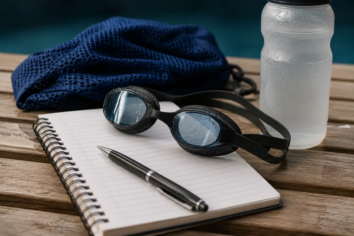 swimming symptom log