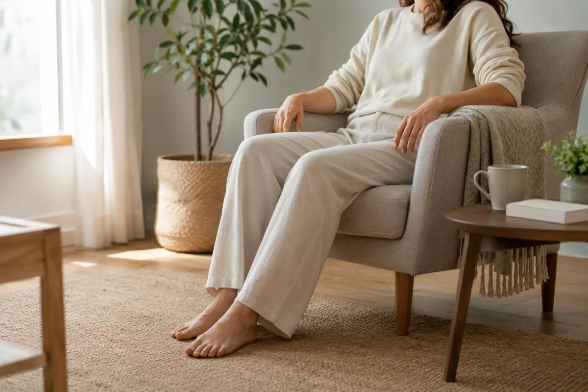 Breathing practice for anxiety