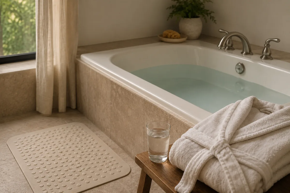 Warm bath alternative for pregnancy