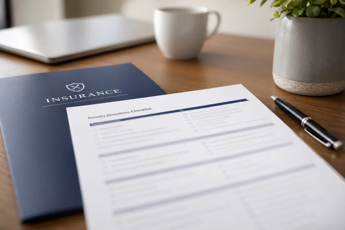 Annuity questions before buying