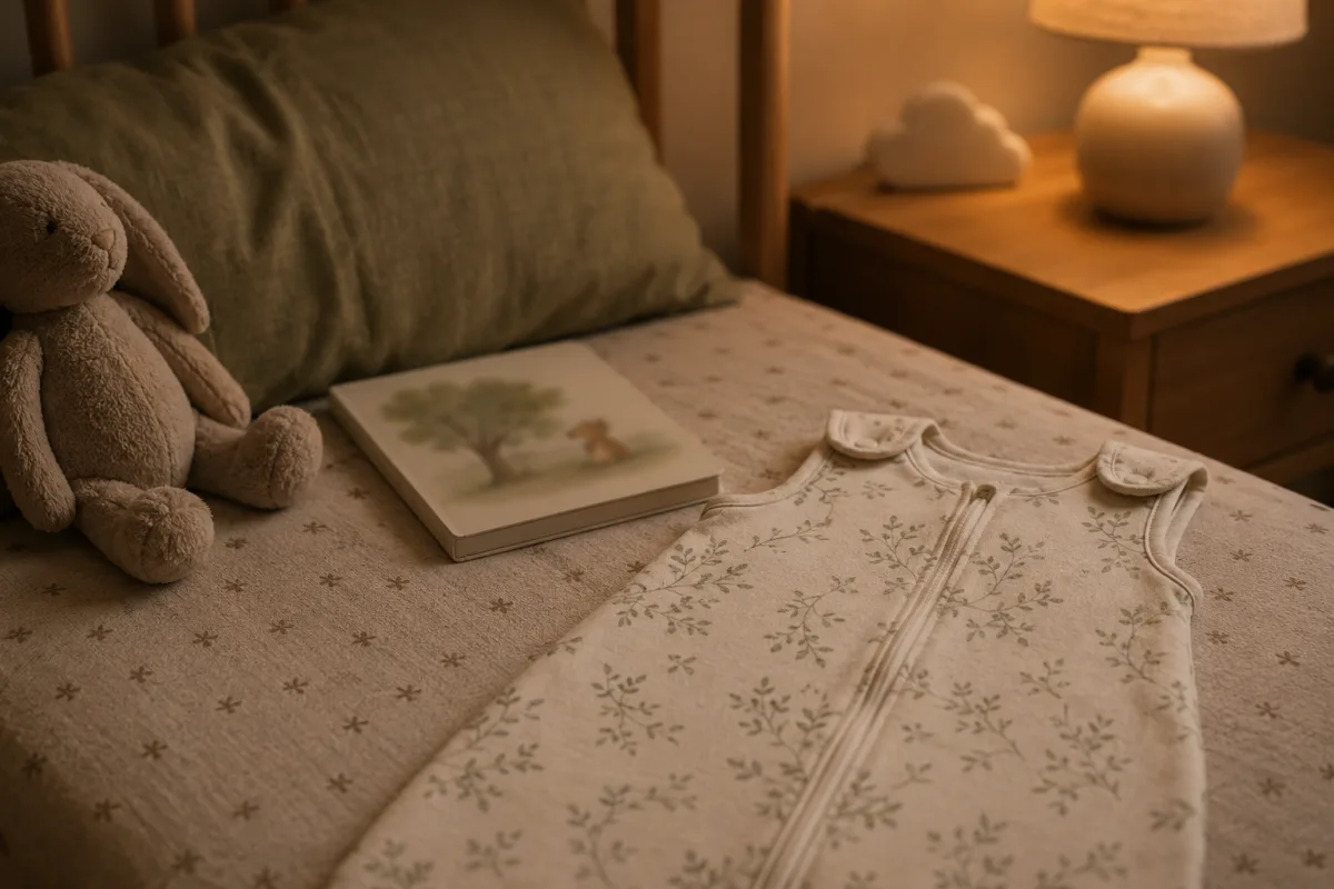 Simple baby bedtime routine