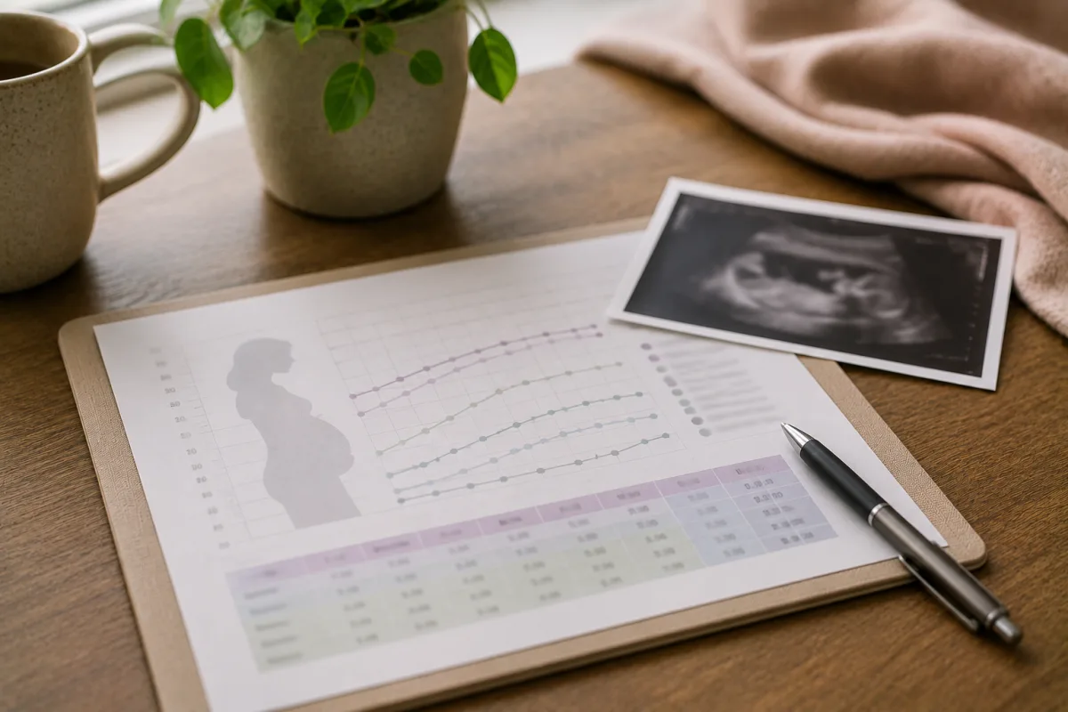 Fetal development milestone notes