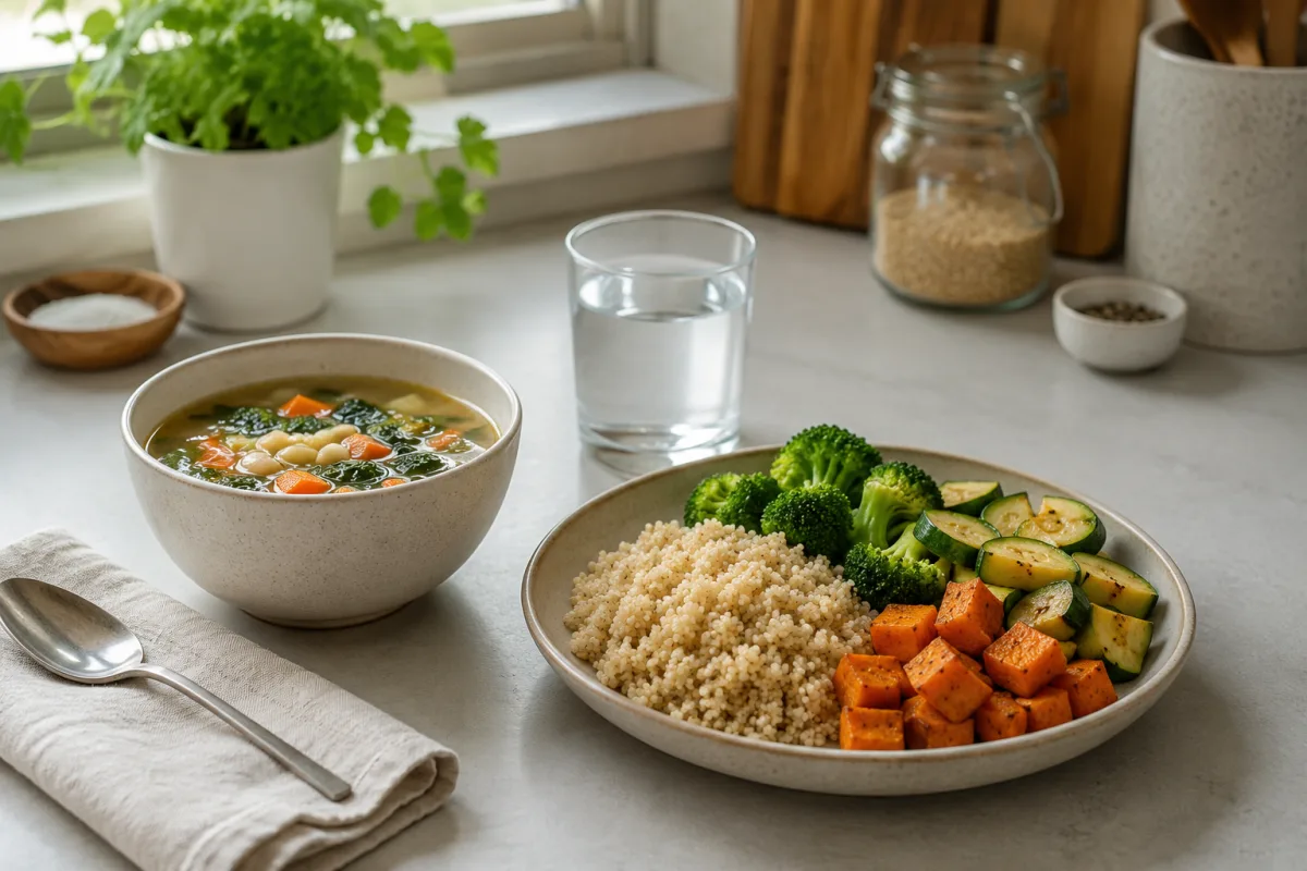 Steady meal planning energy