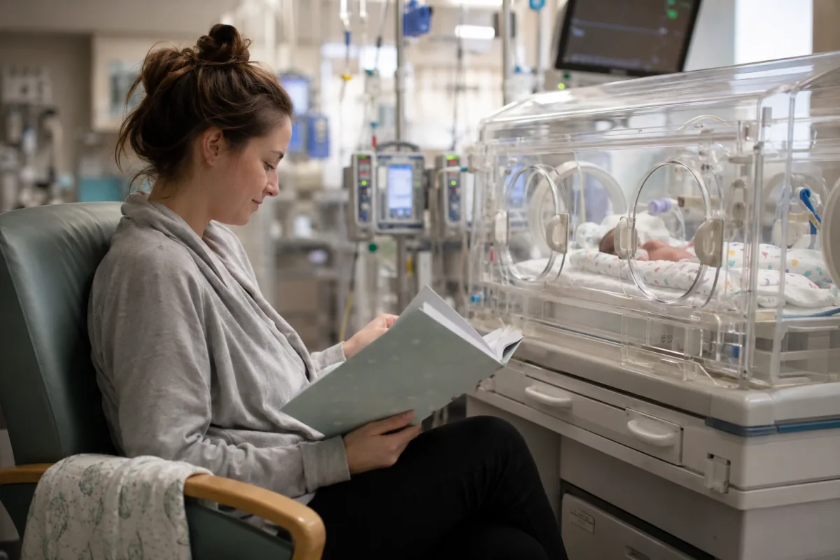 NICU bonding voice and scent