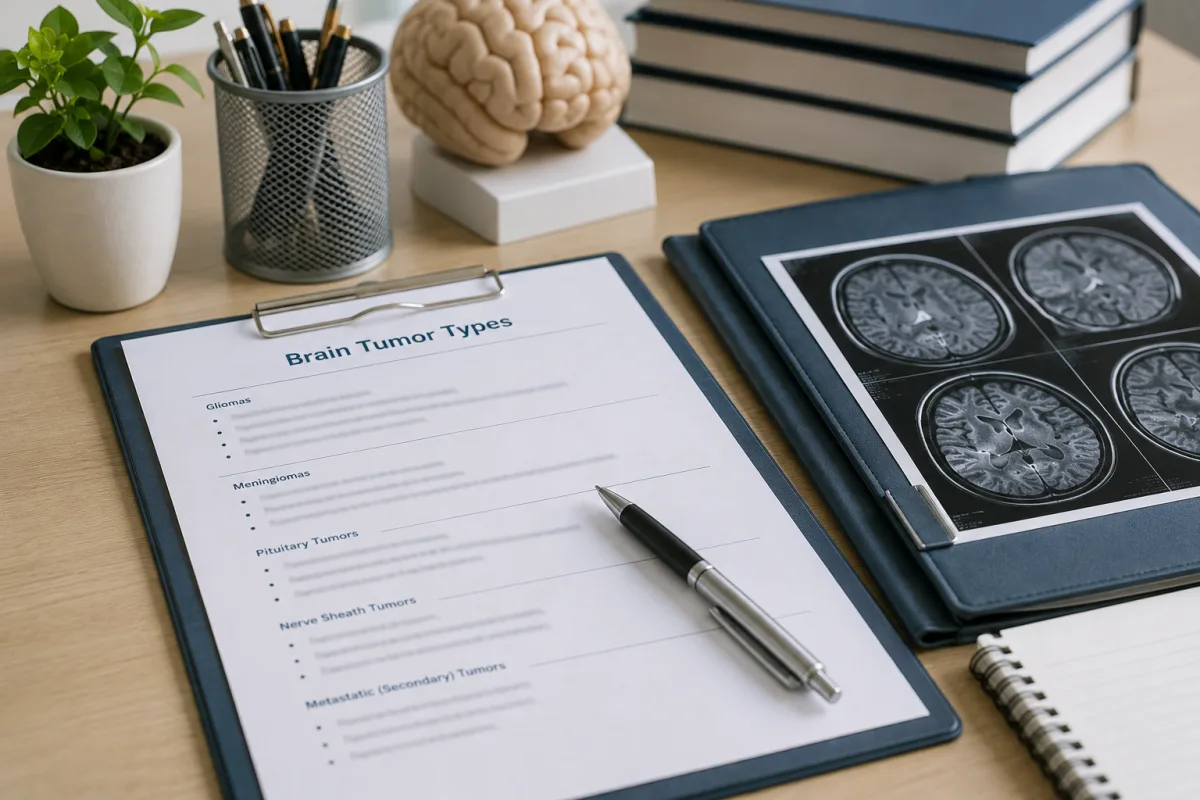Brain tumor type notes