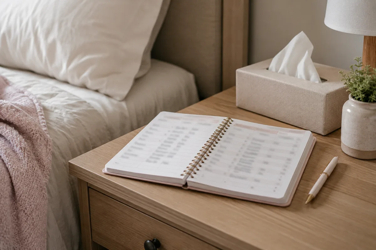 Light pregnancy spotting notes