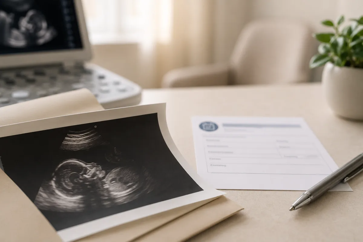 Twin ultrasound viewing notes