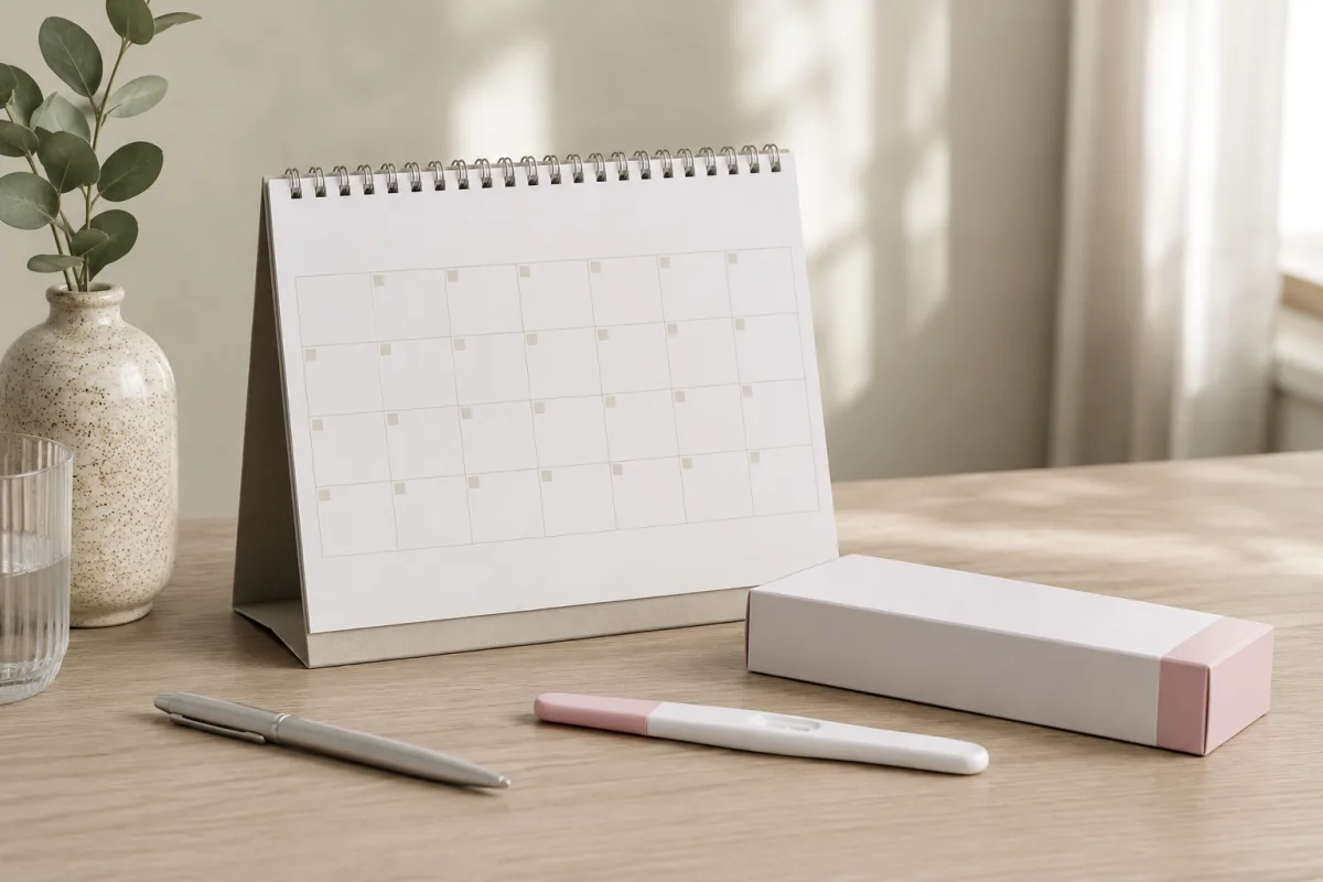 Postpartum fertility calendar