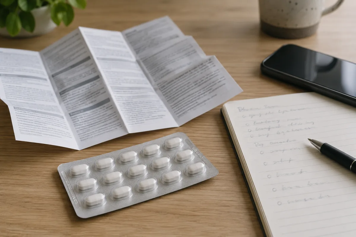 birth control pill type check