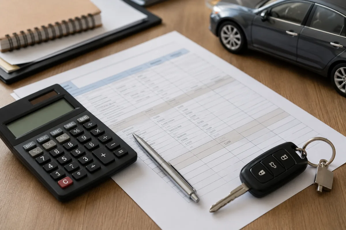 car loan pre-shopping questions