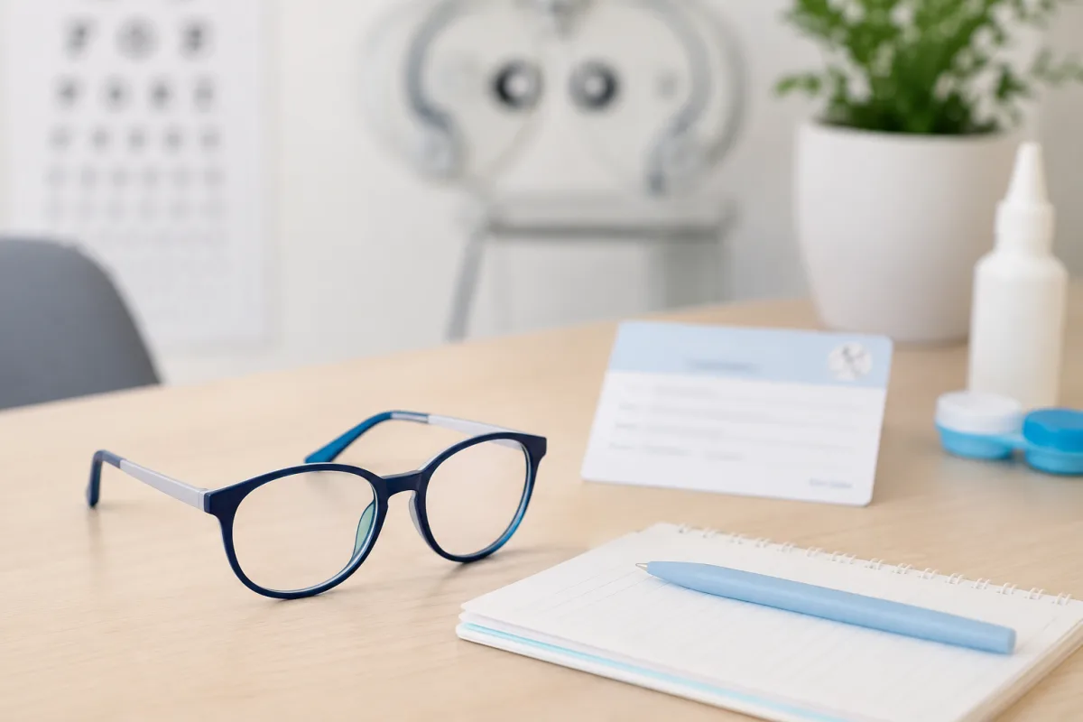 Child vision change clues
