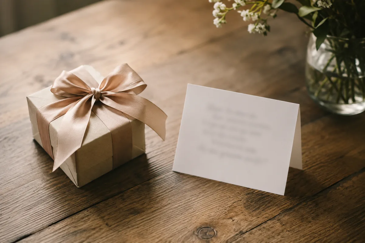 Gentle pregnancy announcement setup