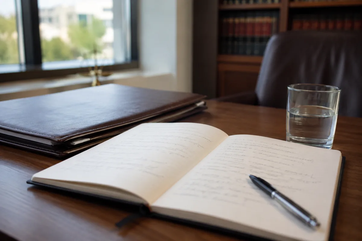 Probate lawyer consultation notes