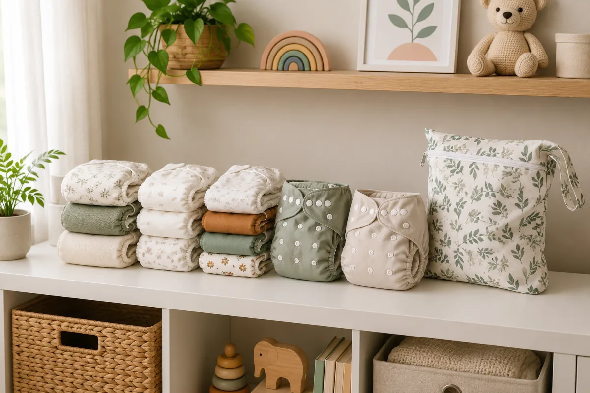 Small cloth diaper starter stash