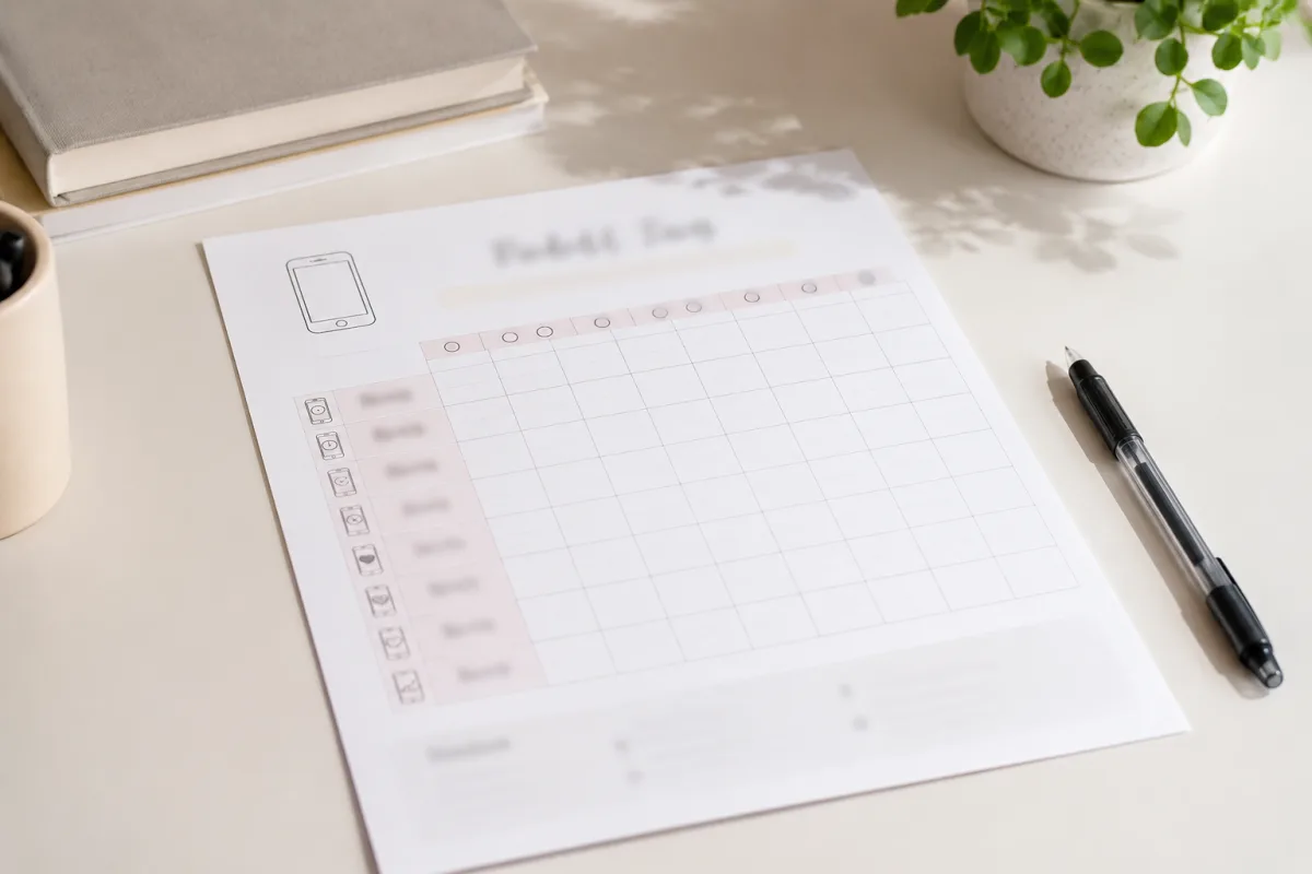 Seven day phone reset plan