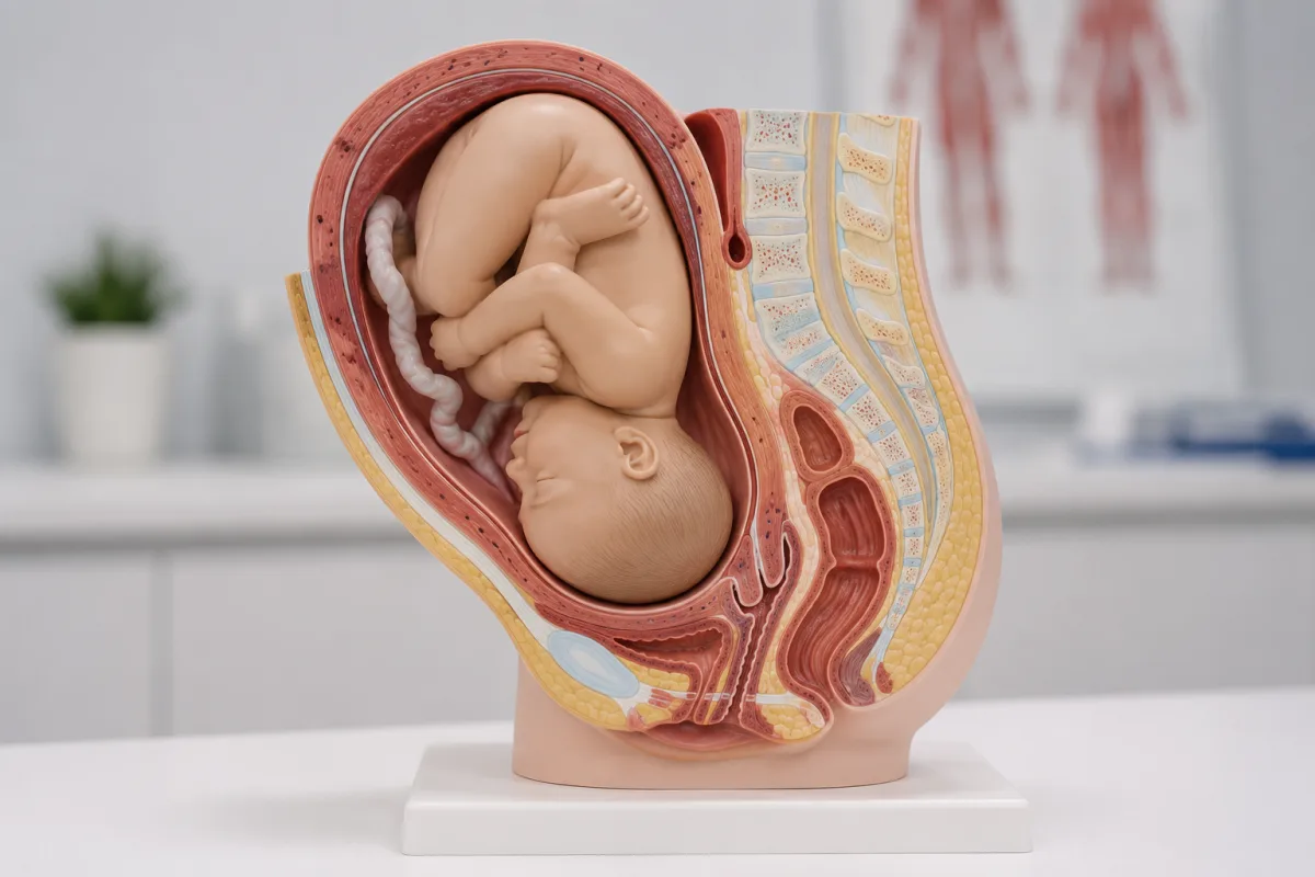 Head down fetal position model