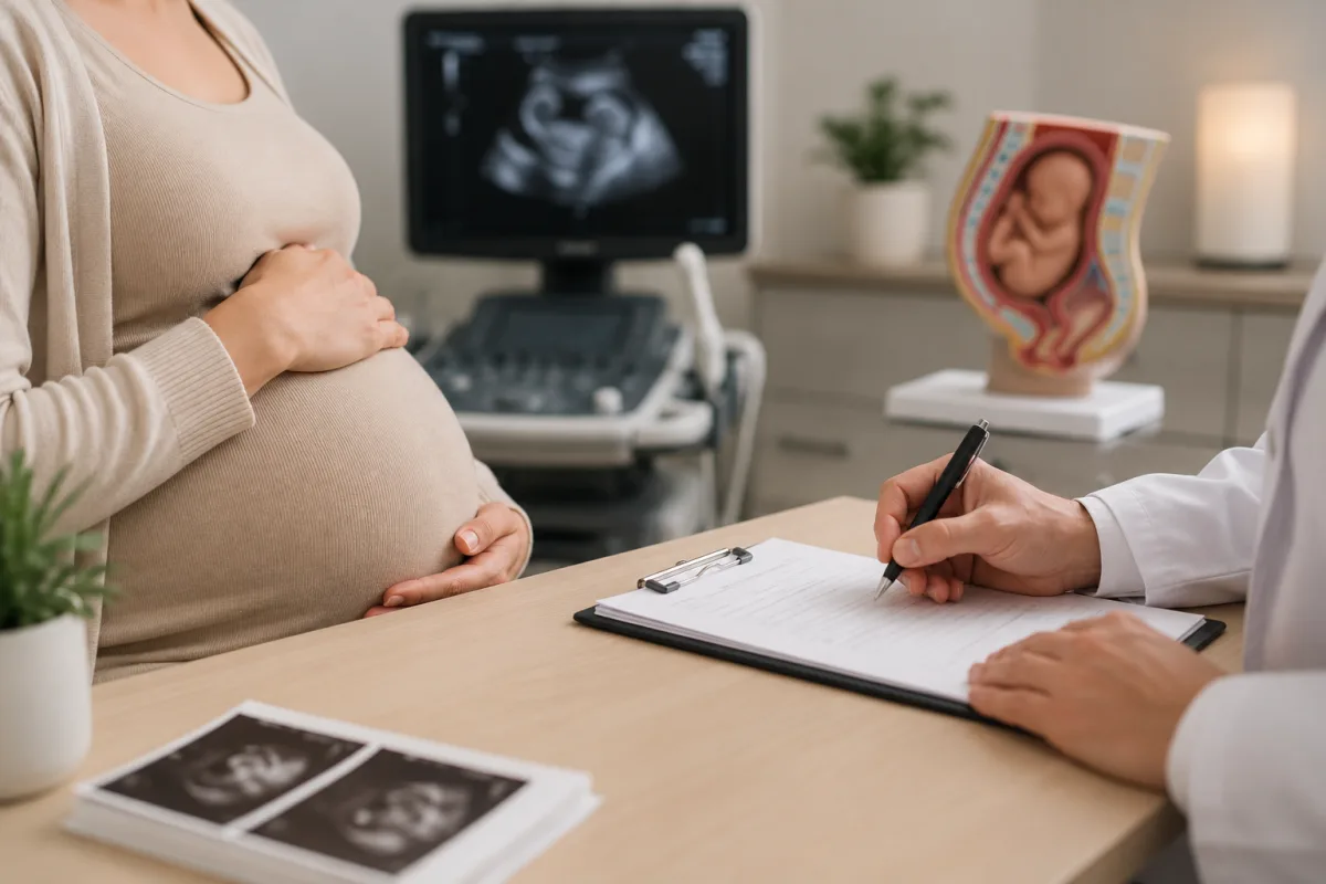 Prenatal fetal position check