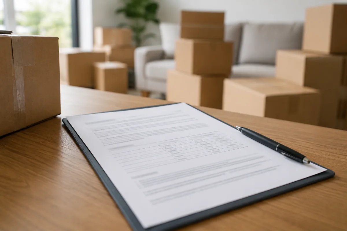 Moving contract valuation page