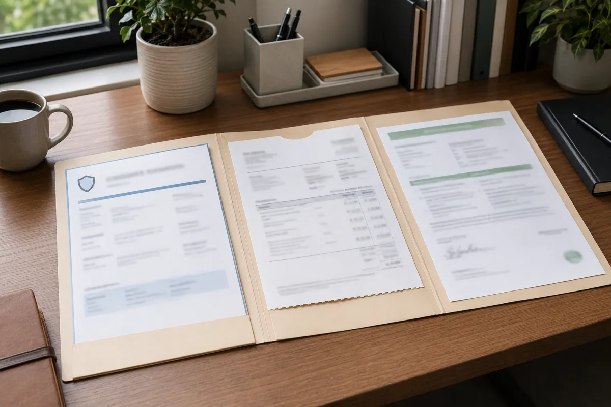 Moving insurance paper trail