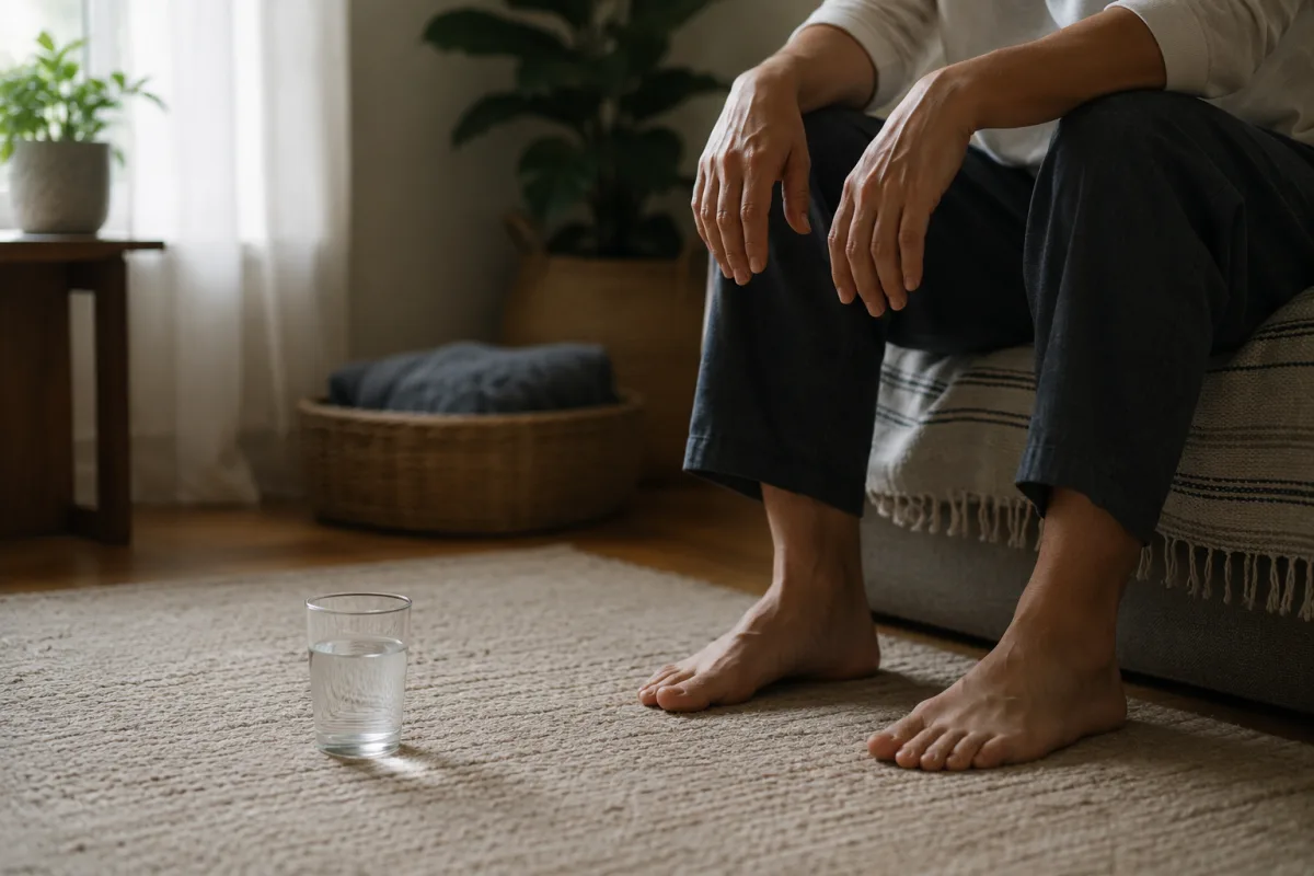 Grounding practice during emotional regulation