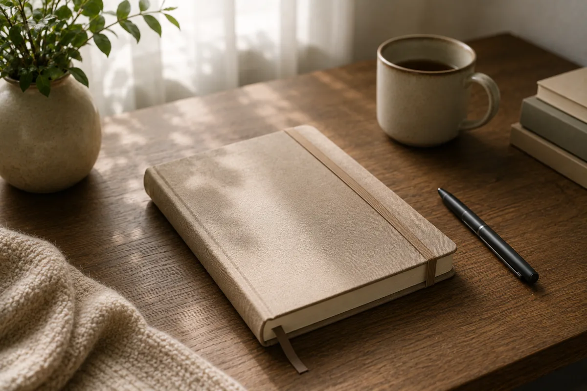 Affirmation journal check-in