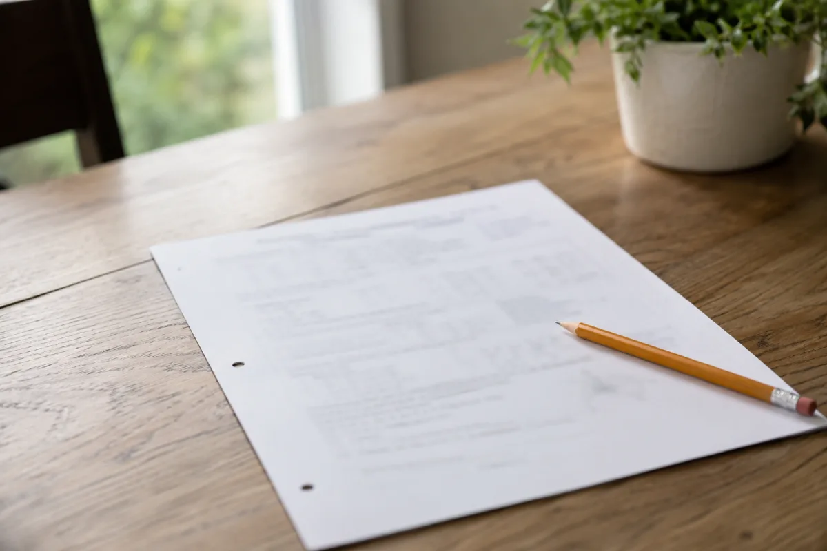 Positive self-talk worksheet