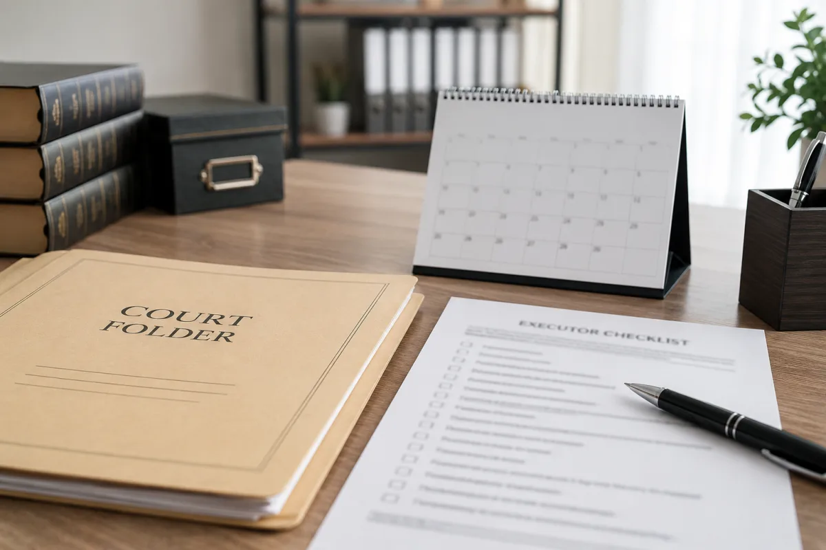 Executor probate checklist